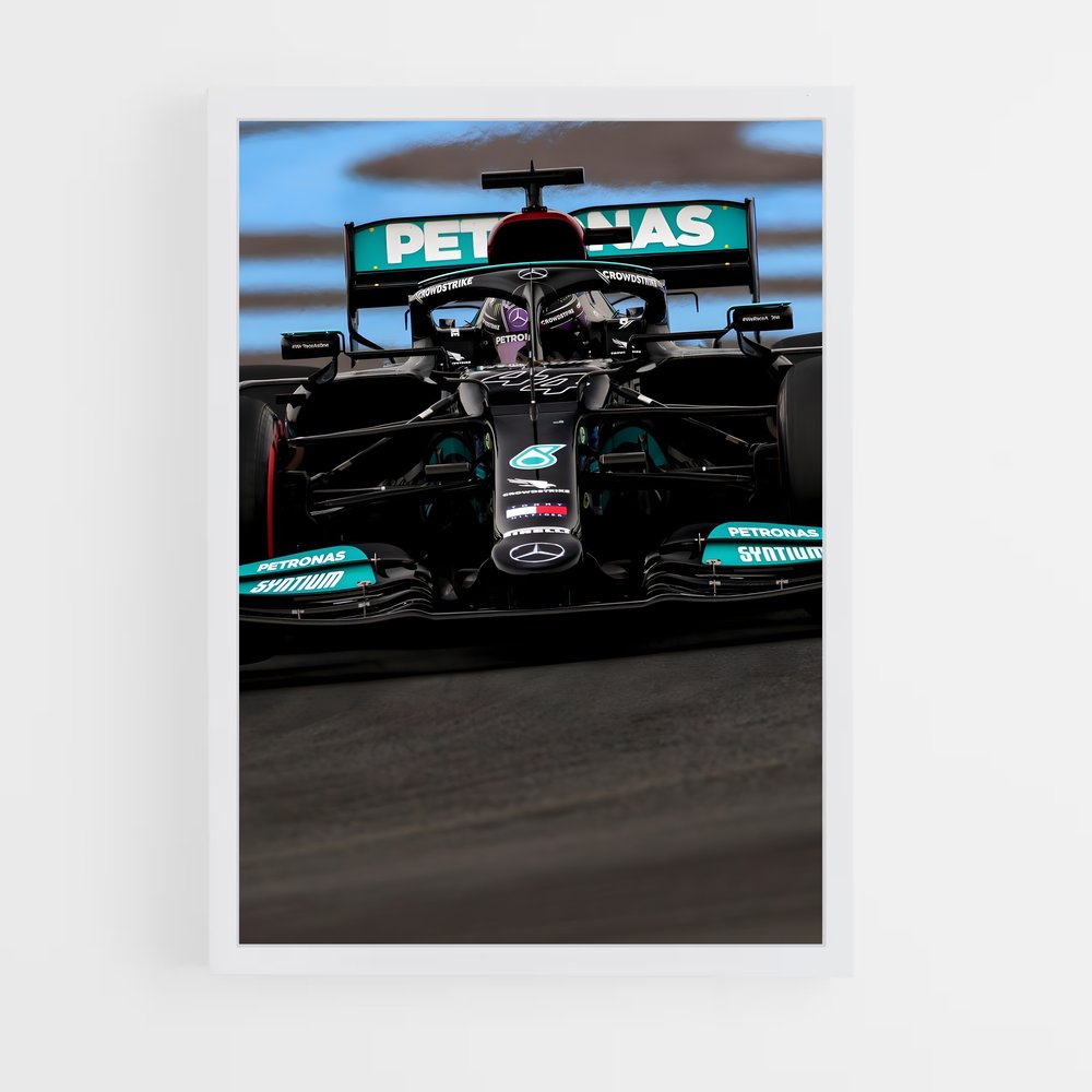 Poster Lewis au Sommet – affiche Voitures de Formule 1 (vue 3)